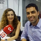 La directora de Go Up, Dora de Teresa, entrevista al director general de Jamondor, Vicente Raga