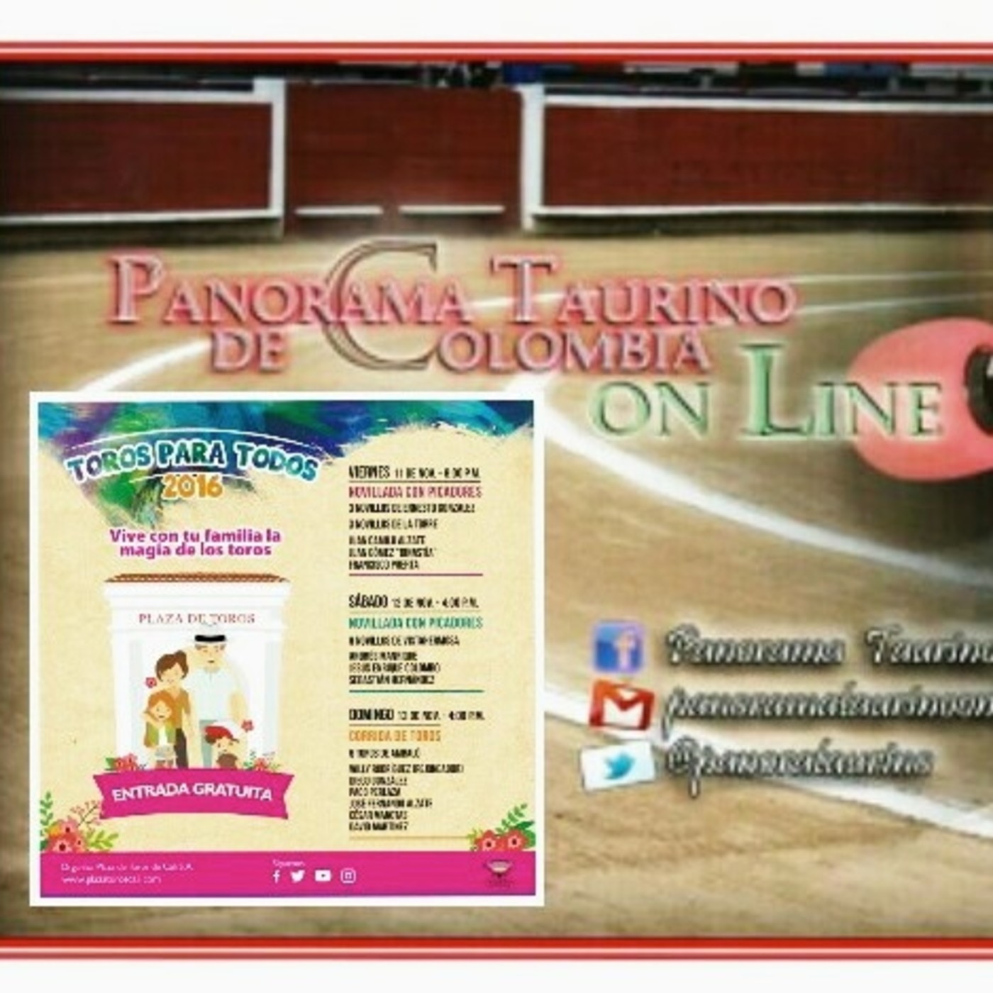 Podcast de panorama taurino on line