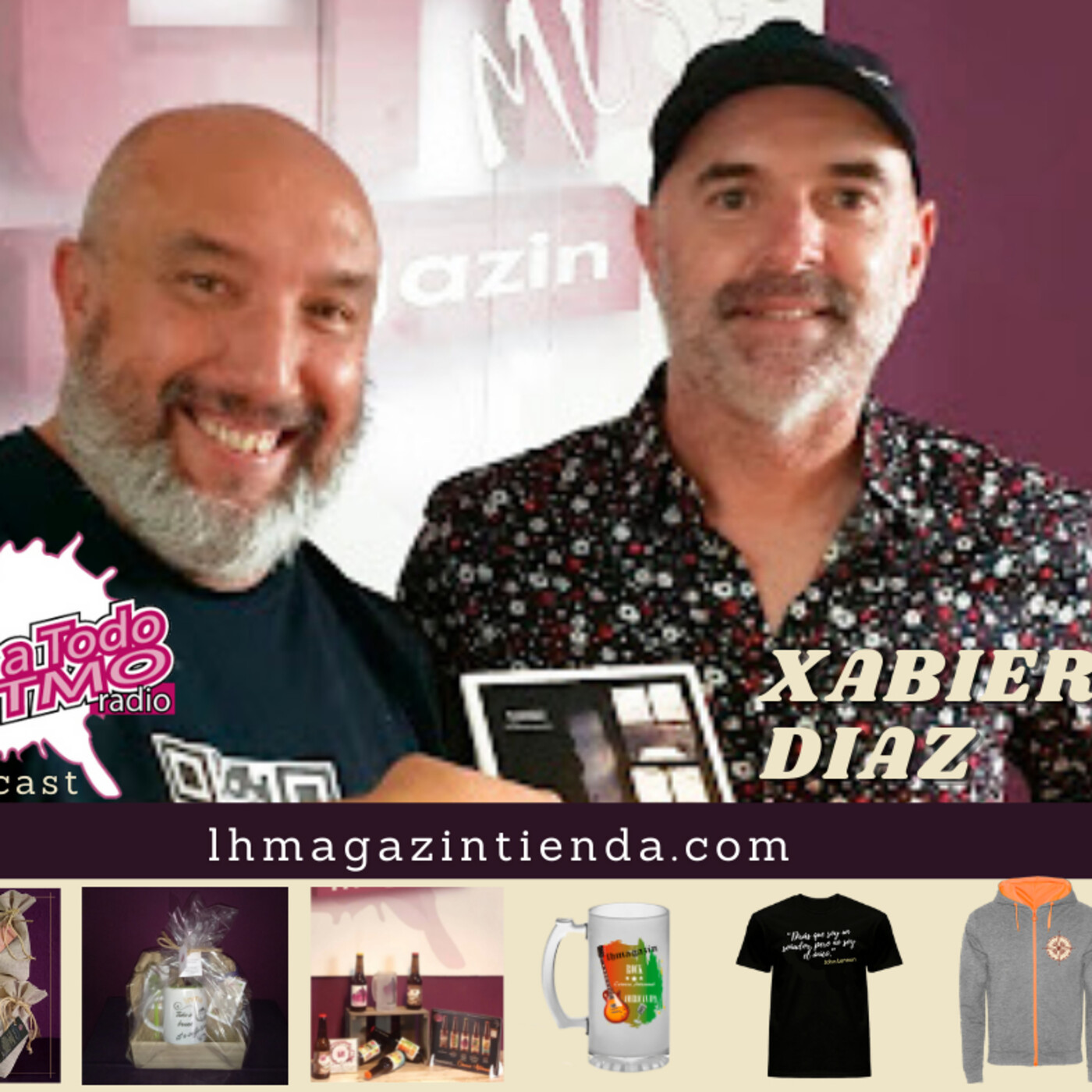 Xabier Díaz se paso por nuestro estudio y nos presento su nuevo trabajo episode artwork