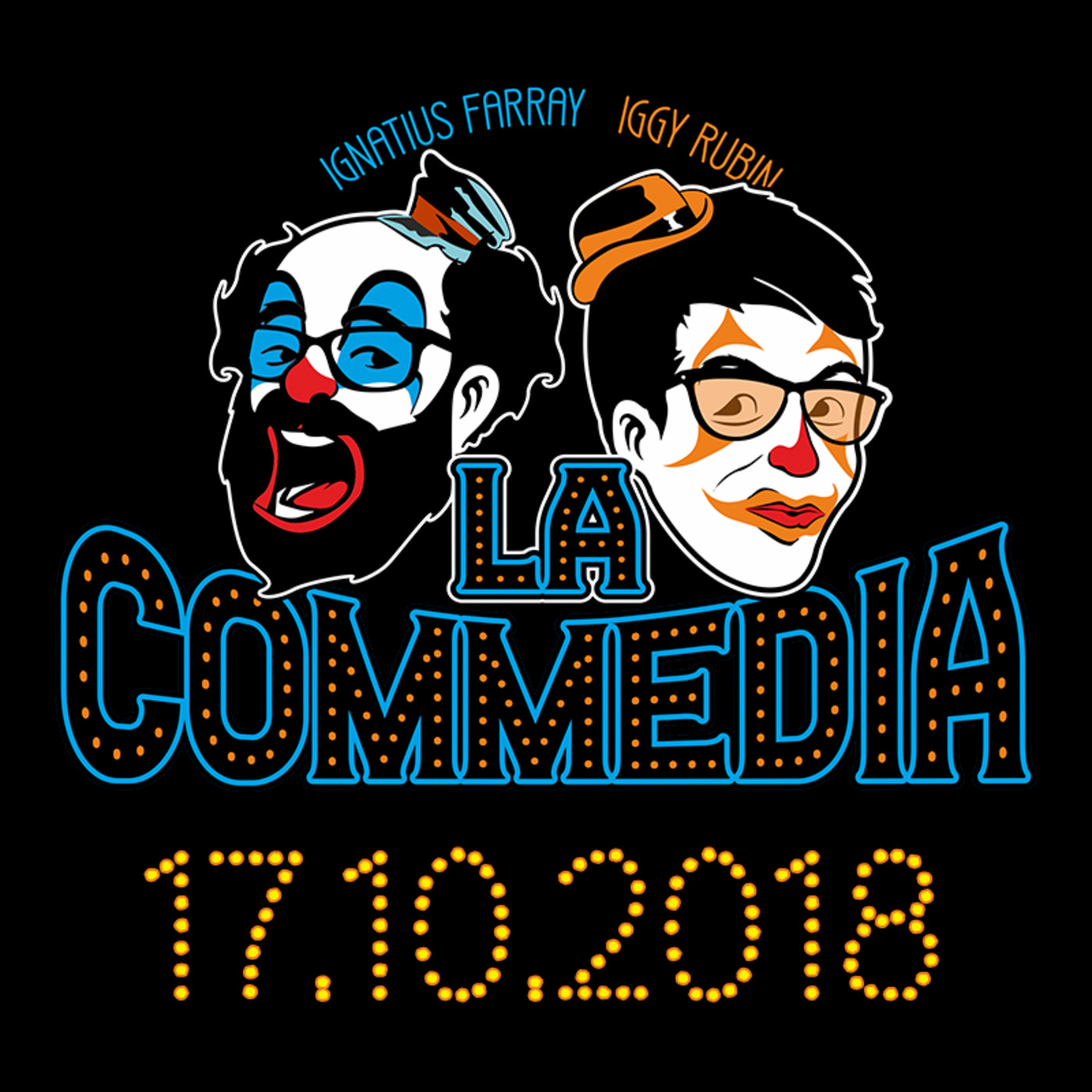 LA COMMEDIA de Ignatius Farray e Iggy Rubín