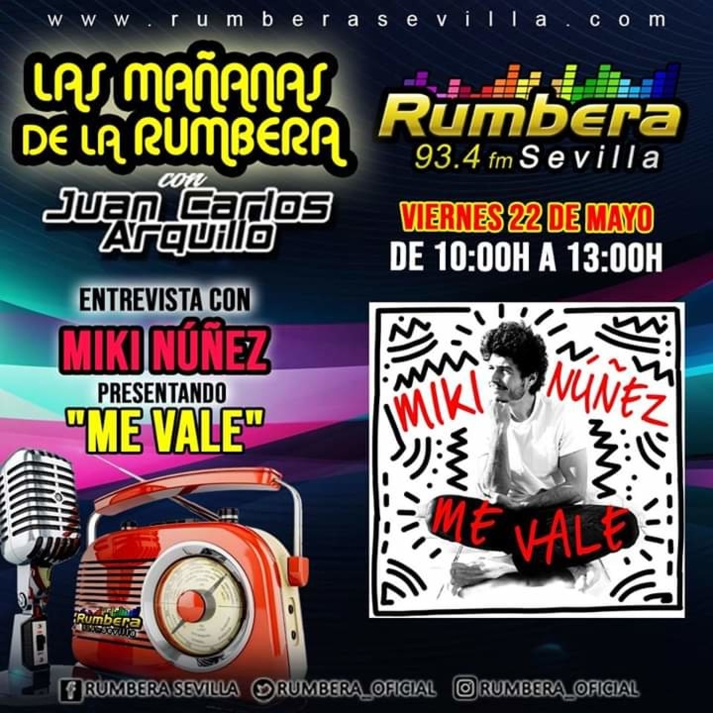 LAS MAÑANAS DE RUMBERA SEVILLA 93.4 FM