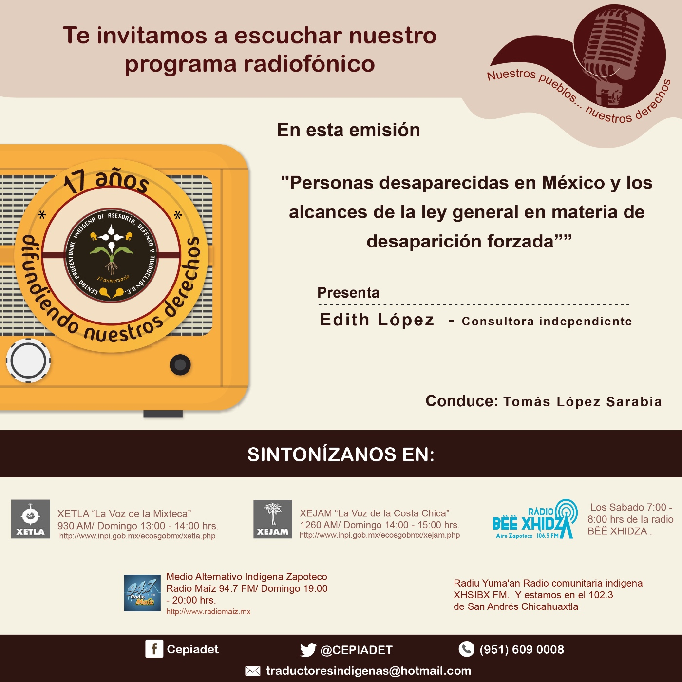 Nuestros Pueblos...Nuestros Derechos