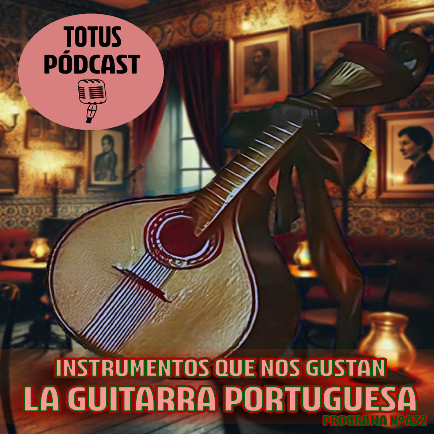 La guitarra portuguesa