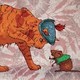 Le chat et la souris. La Fontaine
