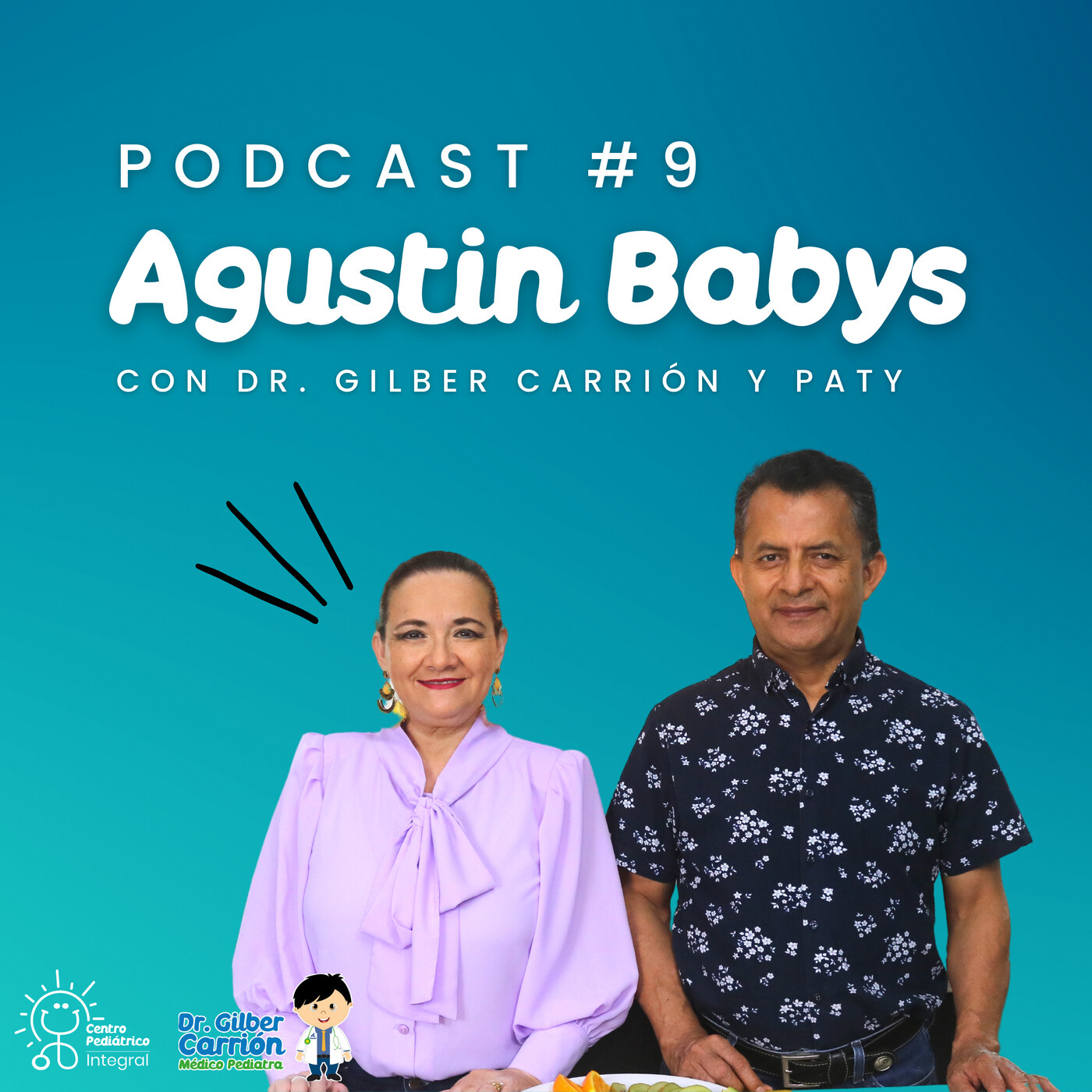 Agustín Babys con el Dr. Gilber Carrión