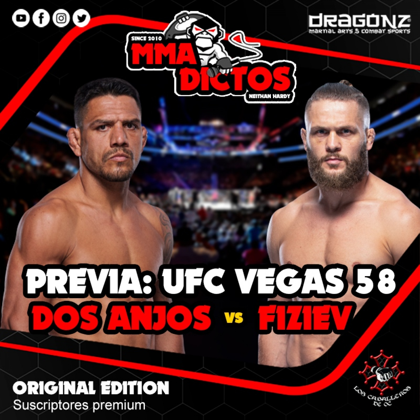 MMAdictos Original 522 - Previa de UFC Vegas 58: Rafael Dos Anjos vs Rafael Fiziev