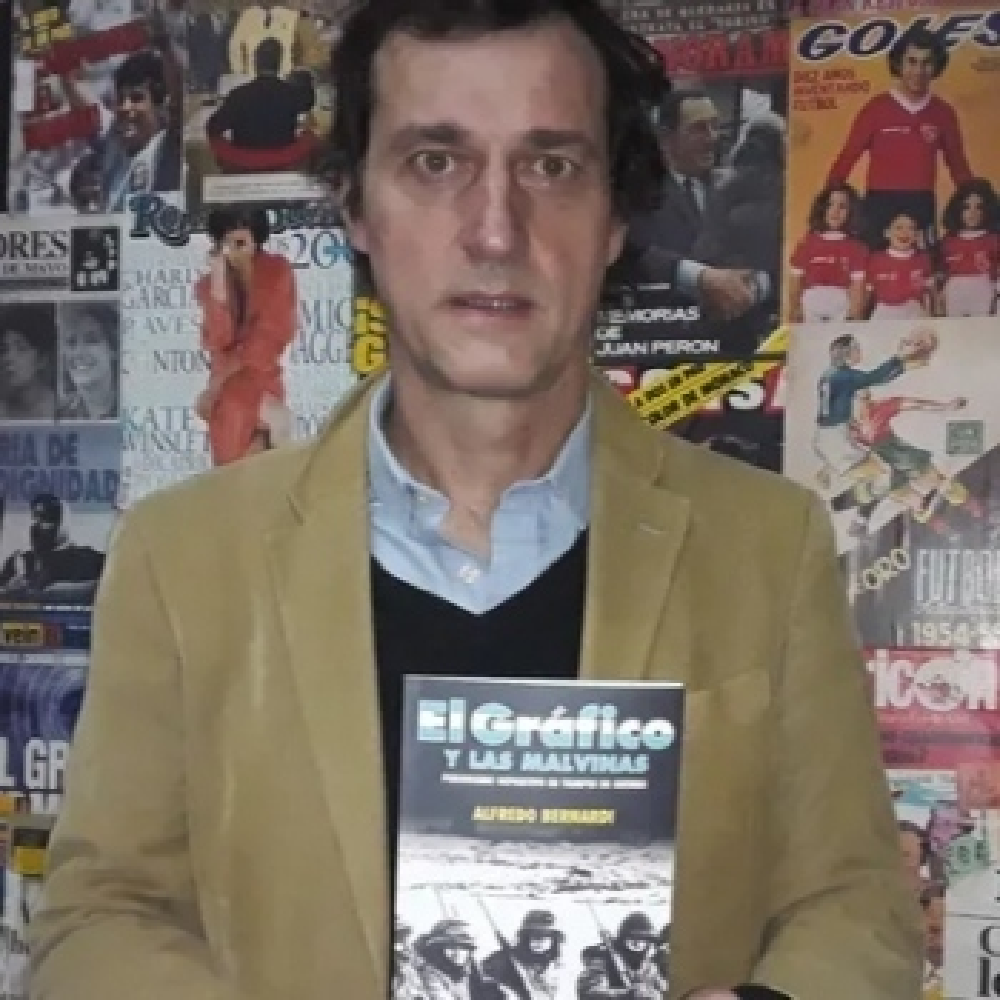 Alfredo Bernardi (Experiodista de LA NACION, Historiador, Autor del libro "El Grafico Y Las Malvinas") Buenas Razones