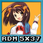 RDM 5x37 – Joyas del Anime: HARUHI SUZUMIYA