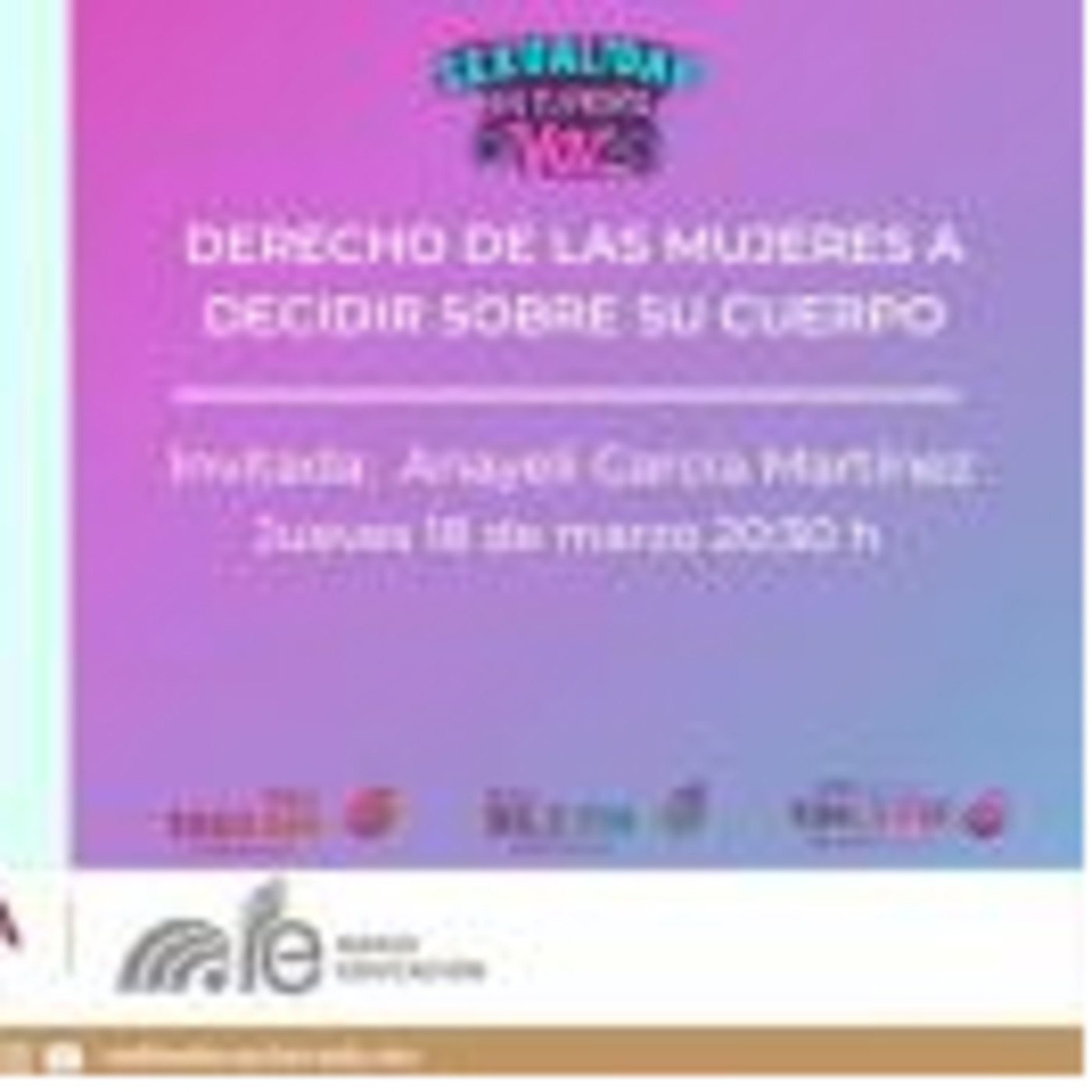 1210. Derecho de las mujeres a decidir sobre su cuerpo episode artwork