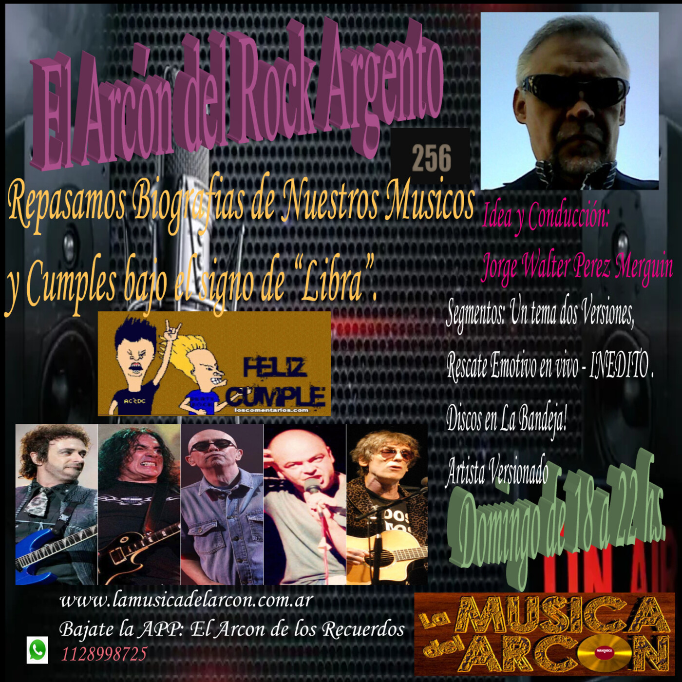 El Arcon del Rock Argento - Emision n° 256 Musicos Librianos - 26-09-2021 episode artwork