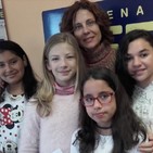 Hoy nos visitan las jóvenes mediadoras del colegio ROSA CHACEL