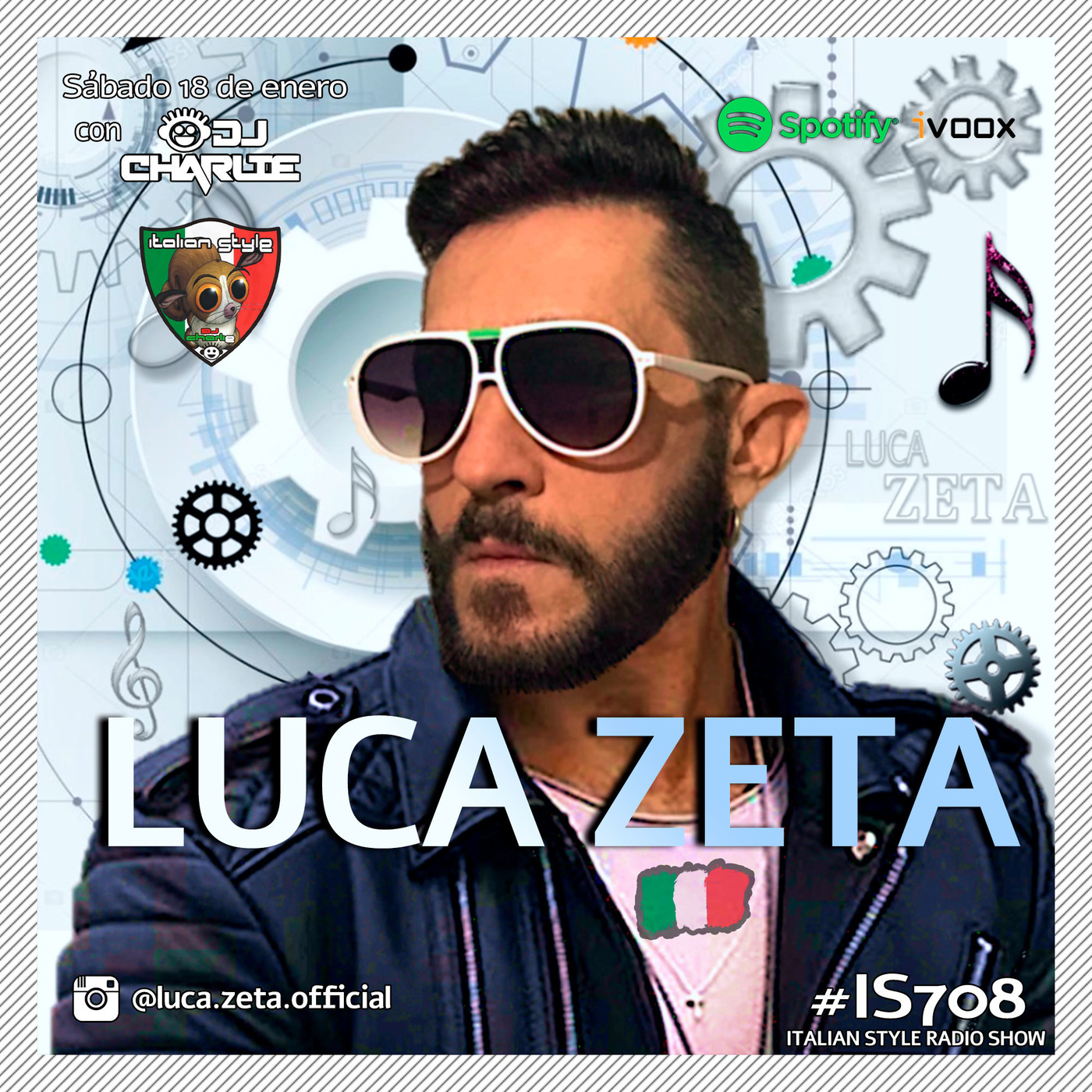 ITALIAN STYLE radio show 708 18-01-2020 episode artwork