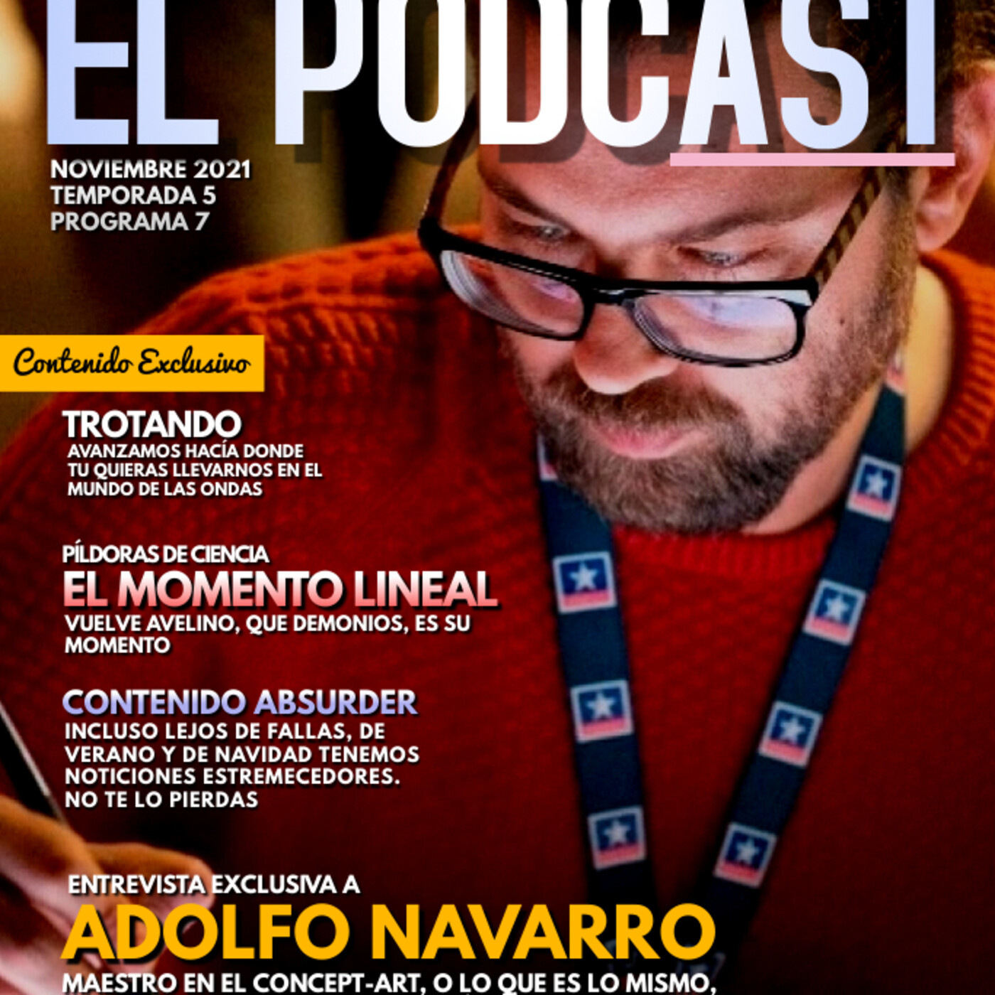 Acero y Vida. 5x07.Adolfo Navarro. Concept Arte. El momento lineal episode artwork