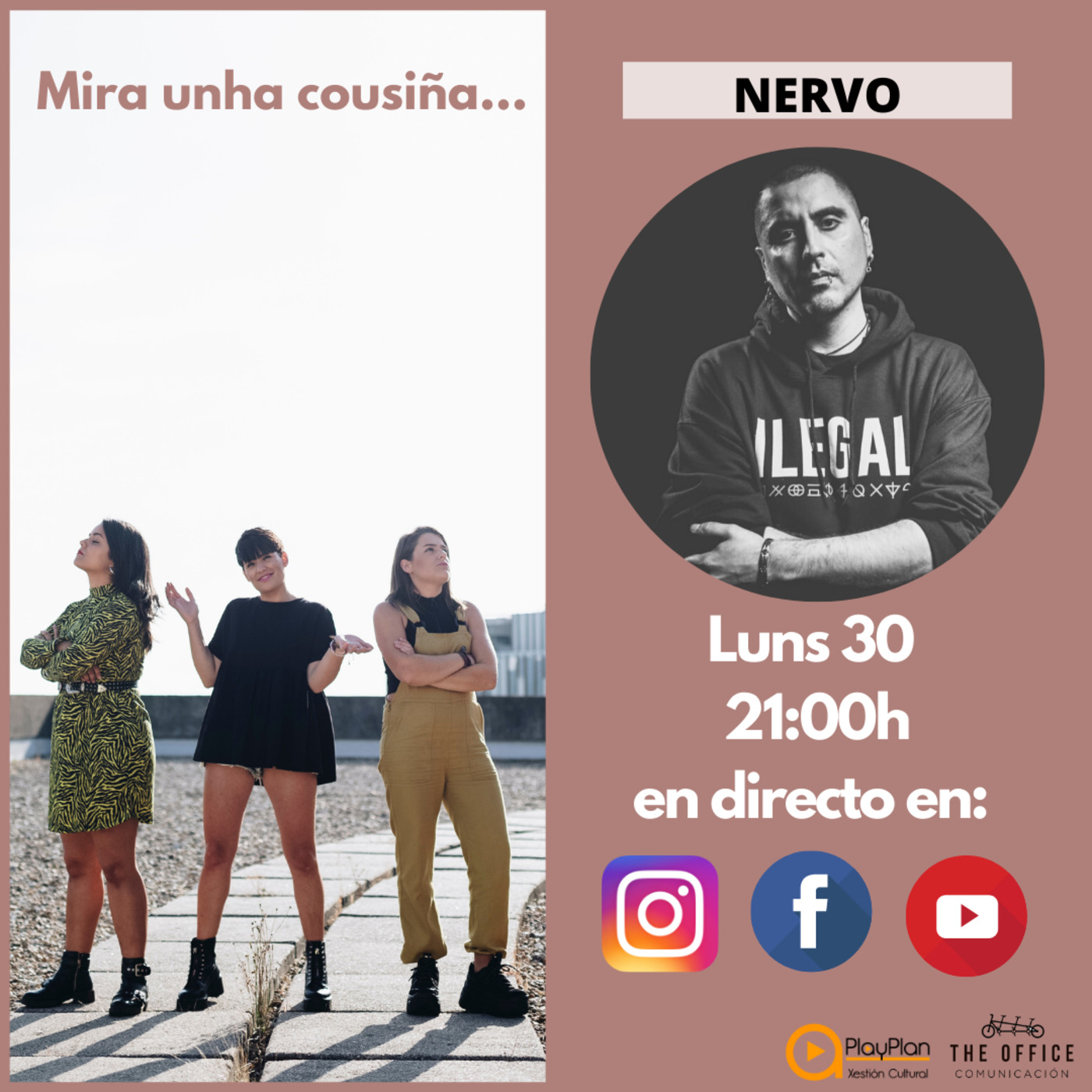 Mira unha cousiña