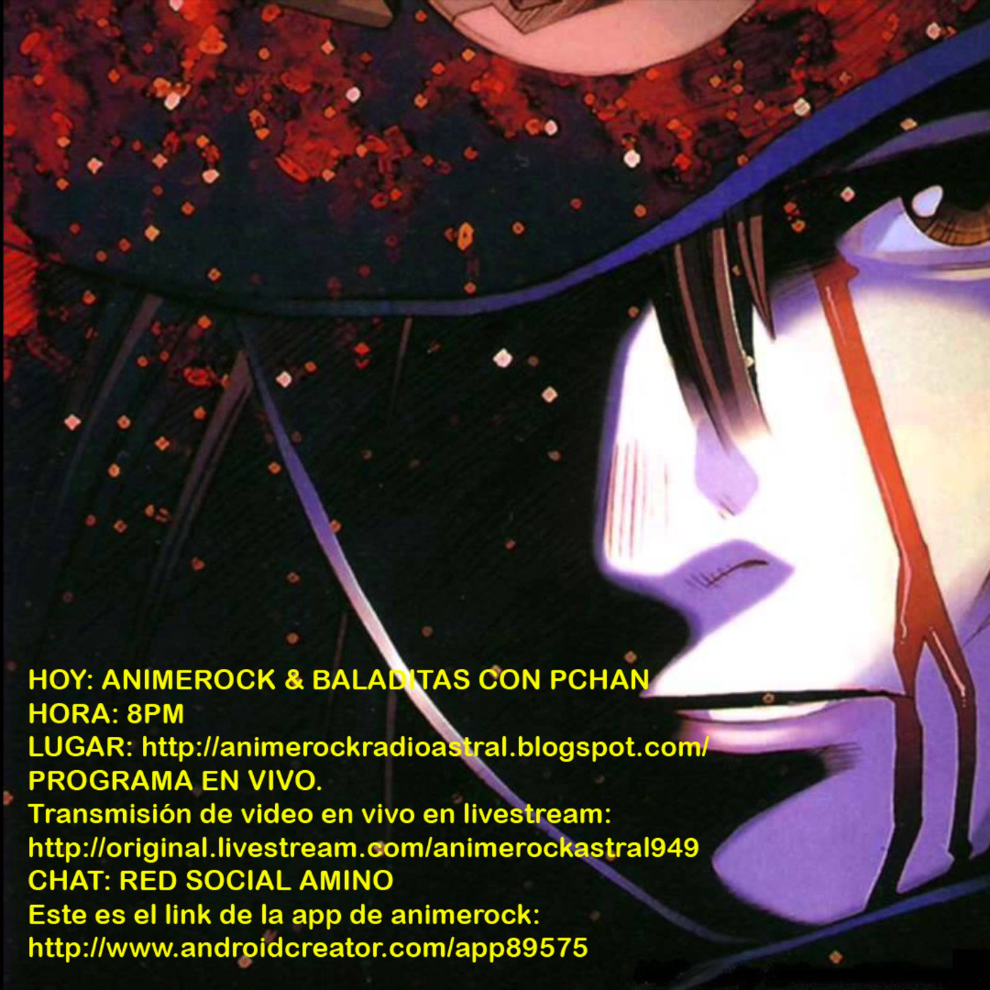 Animerock & Baladitas con Pchan 18 de septiembre del 2017 episode artwork