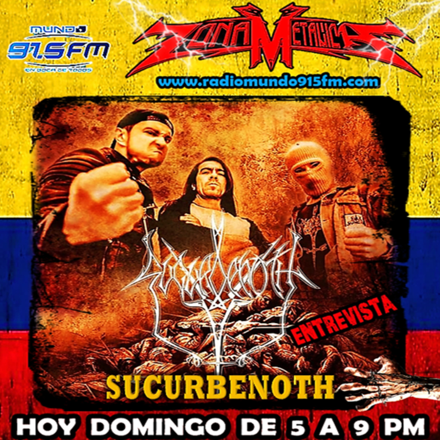 ZONA METÁLICA ENTREVISTA A SUCURBENOTH 1-marzo-2020 episode artwork