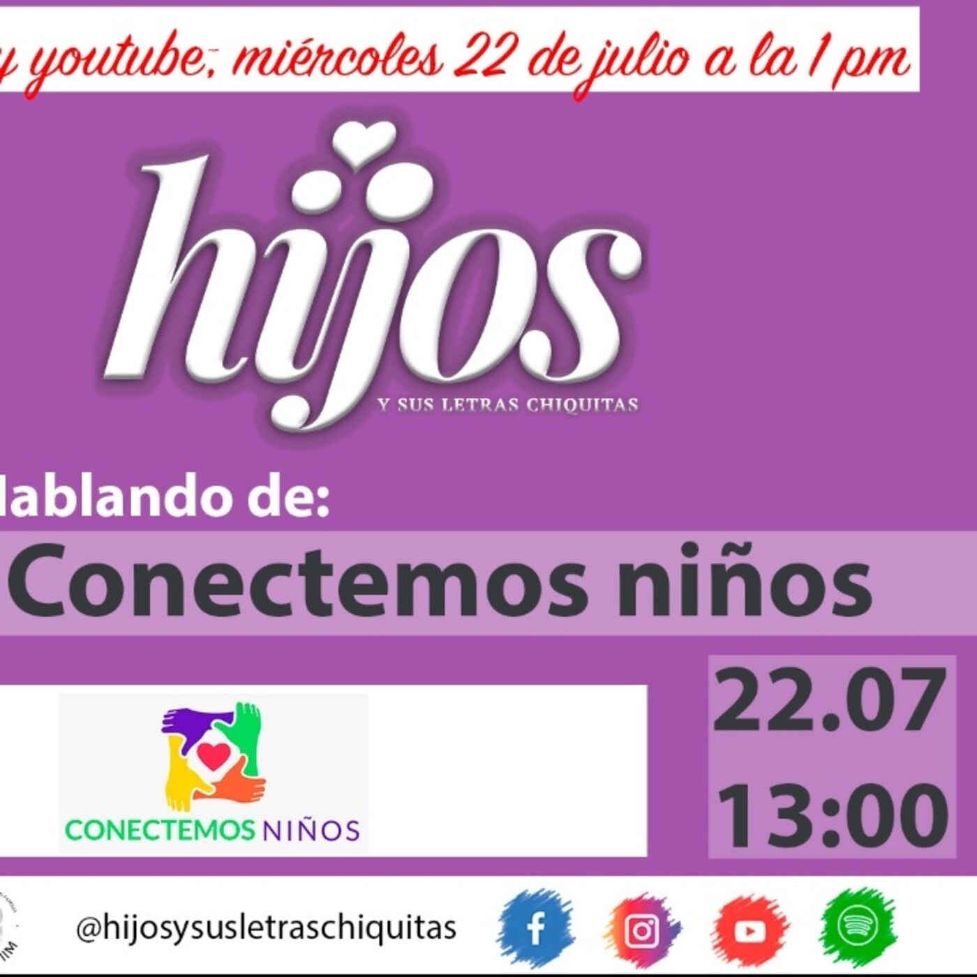 HIJOS Y SUS LETRAS CHIQUITAS