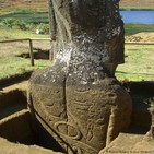 Las cabezas de la isla de Pascua