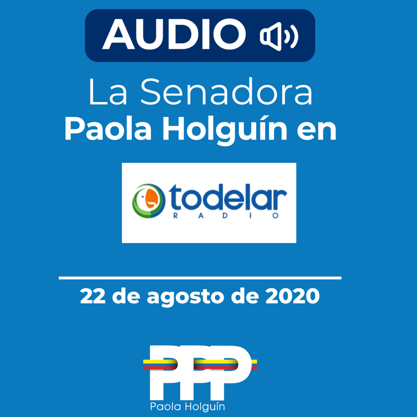 Paola Holguin Prensa
