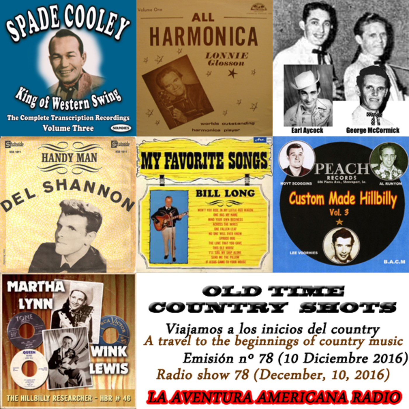 78- Old Time Country Shots (10 Diciembre)