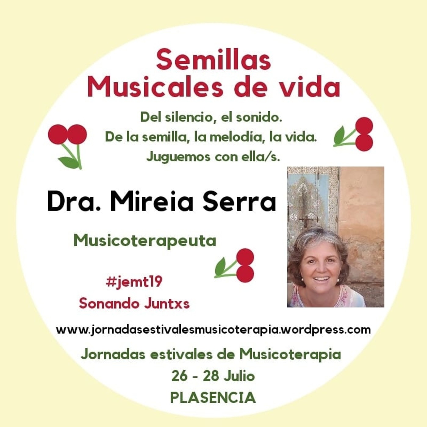 Jornadas Estivales de Musicoterapia 2019 JEMT