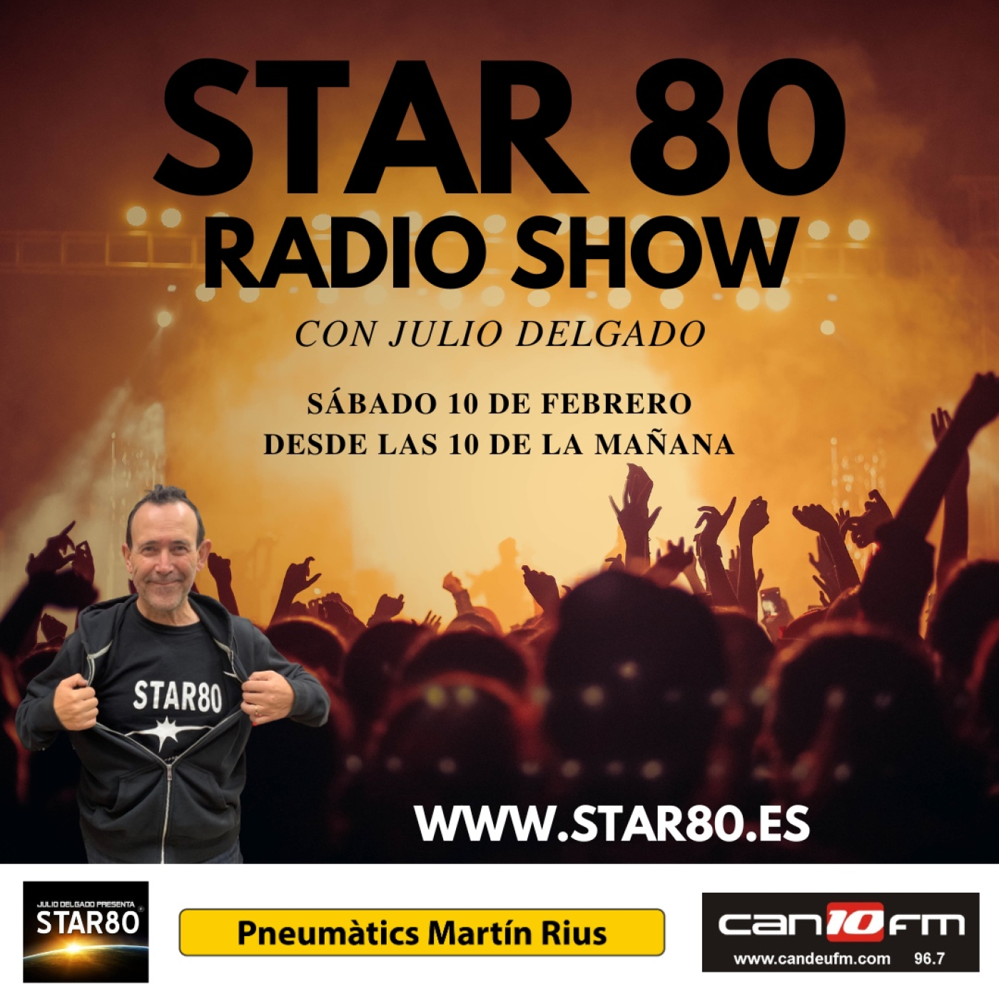 Star 80 del 10 de febrero de 2024 (edición 461 en Can10fm) episode artwork