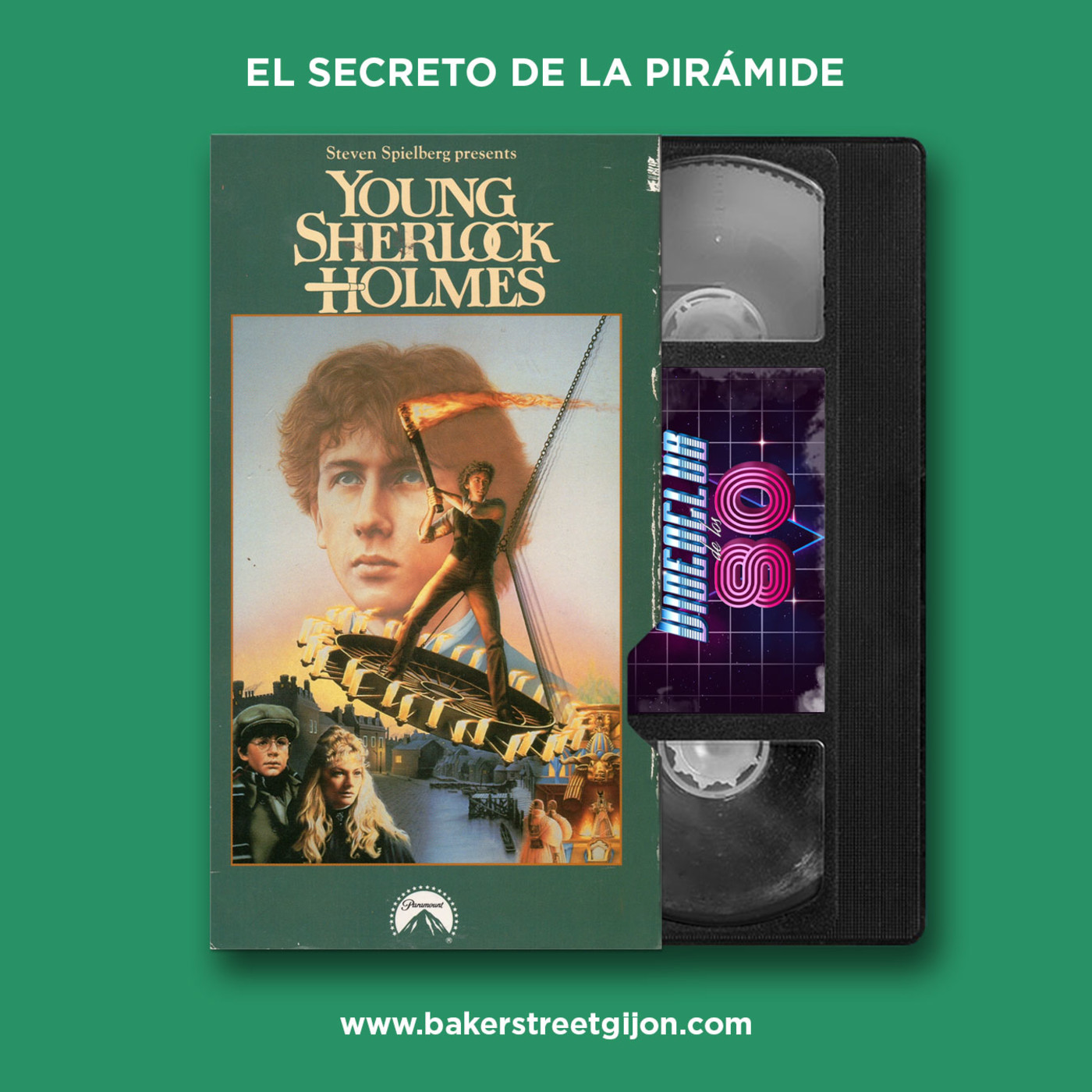 01x02 - El Videoclub de los 80 - El Secreto de la Pirámide - episode artwork
