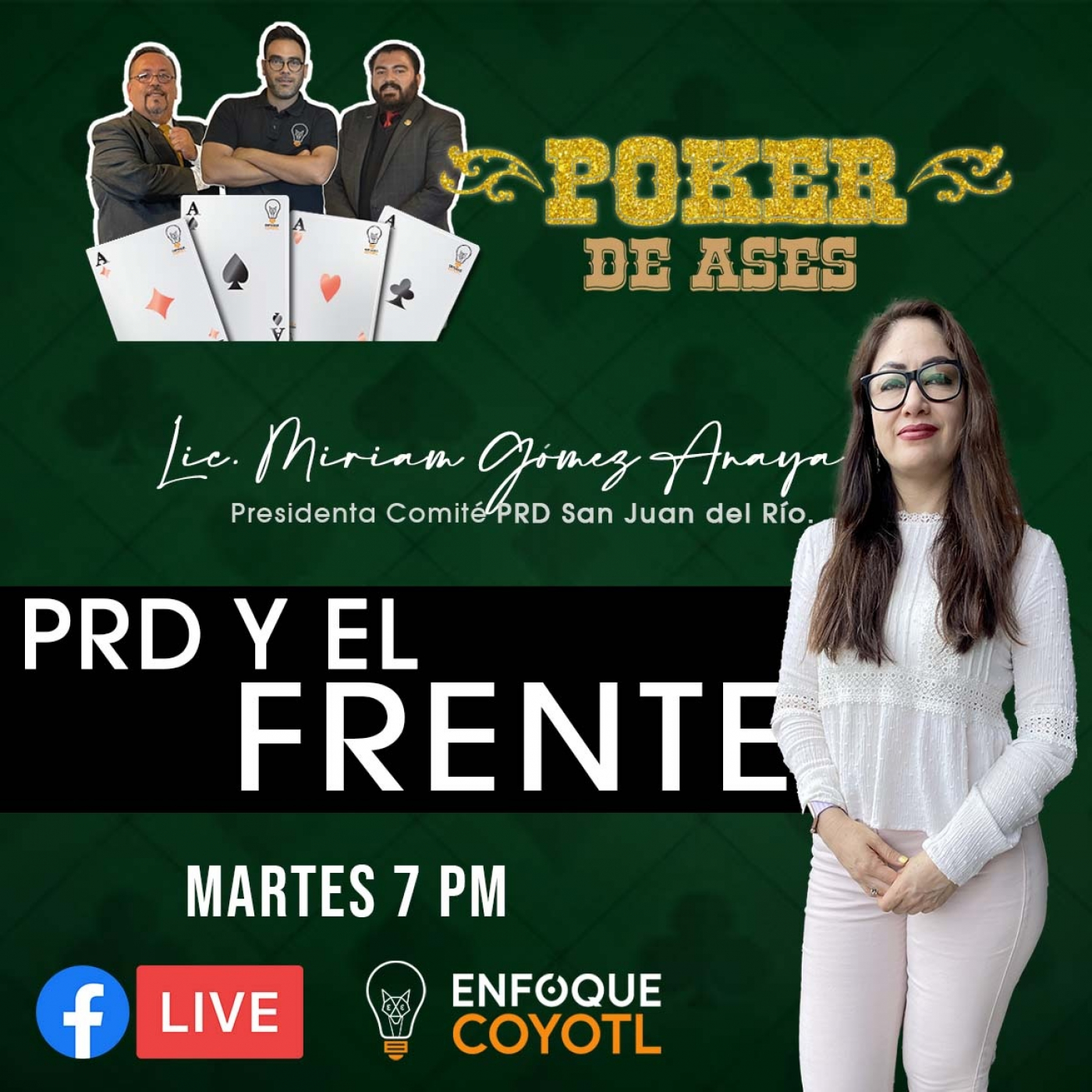POKER DE ASES - CON ENFOQUE