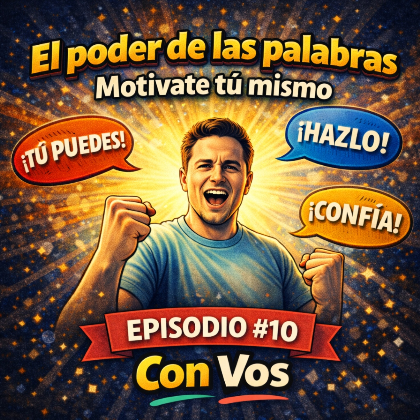 Con Vos, Josué #10 - El poder de las palabras: Motívate tú mismo episode artwork