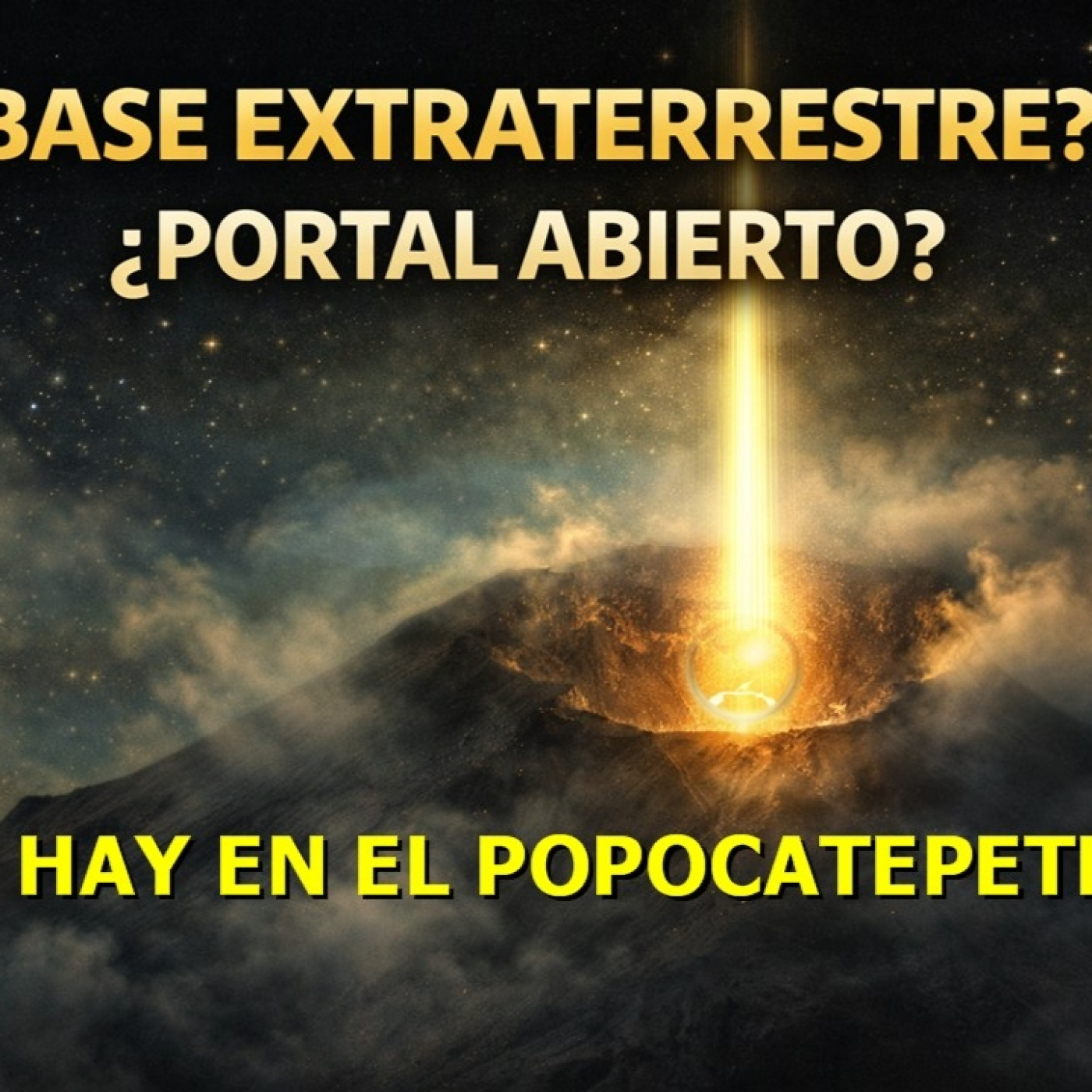 LOS DESVELADOS - BASE EXTRATERRESTRE O PORTAL ABIERTO? QUE HAY EN EL POPOCATEPETL?