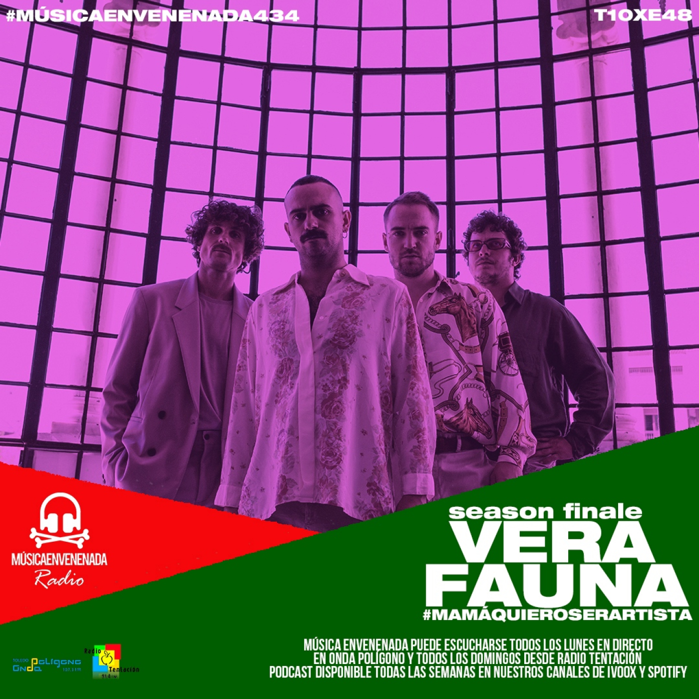 #MúsicaEnvenenada434 T10xE48 Vera Fauna: alumnos de honor