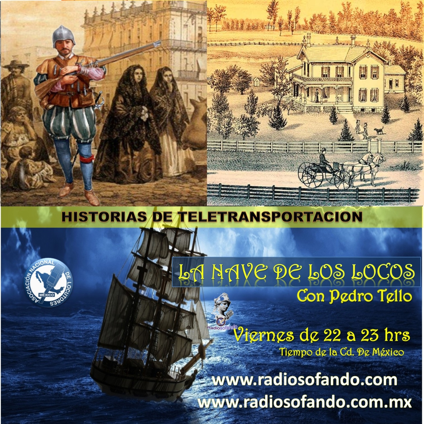 La Nave de los Locos_HISTORIAS DE TELETRANSPORTACION_24-01-25 episode artwork