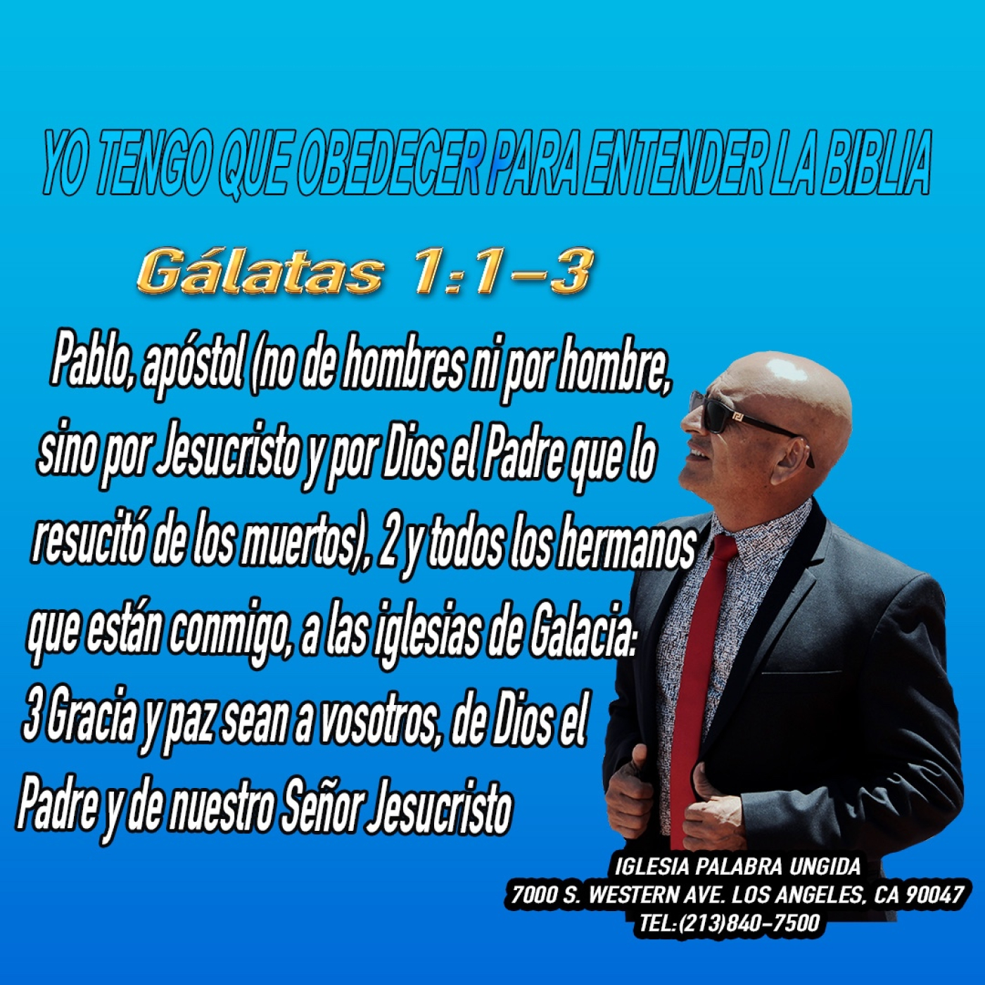 Yo tengo que obedecer para entender la biblia/Edgar Calderon /Palabra Ungida episode artwork