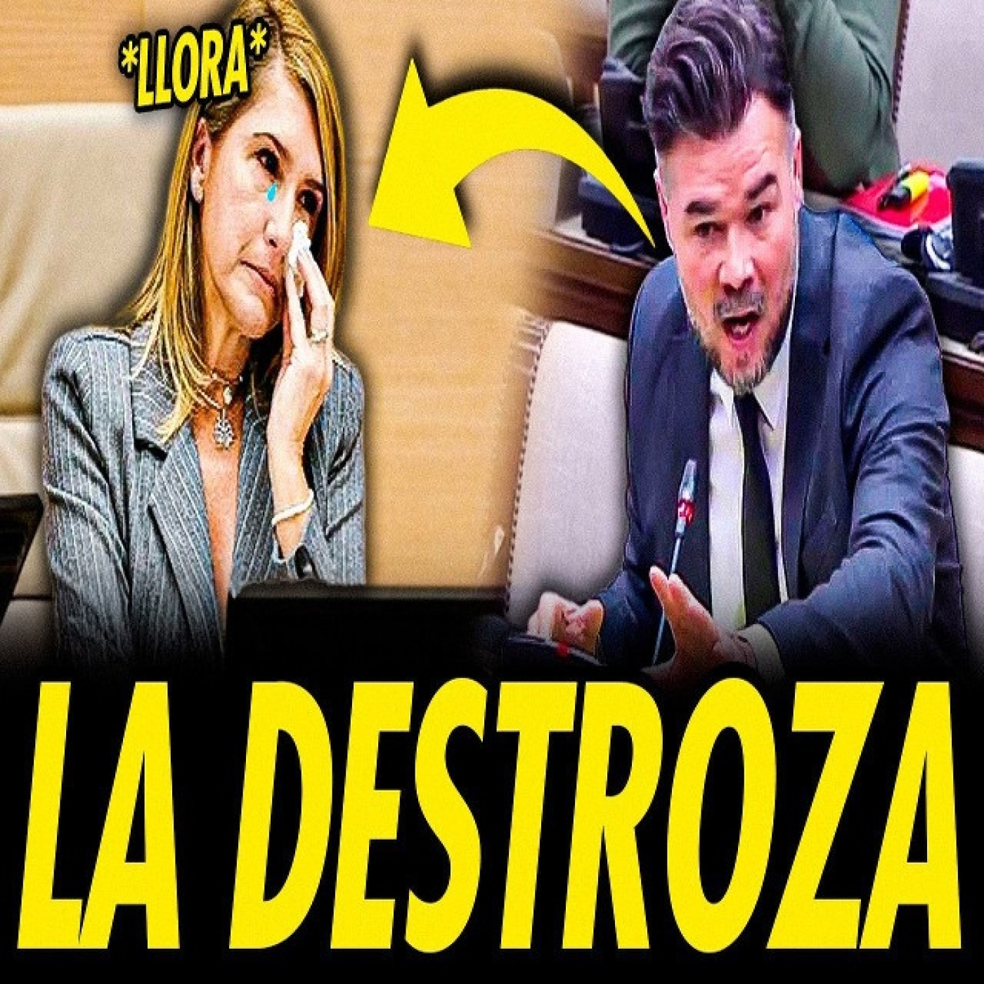 GABRIEL RUFIÁN HACE LLORAR A SALOMÉ PRADAS EN LA COMISIÓN DE INVESTIGACIÓN POR LA DANA