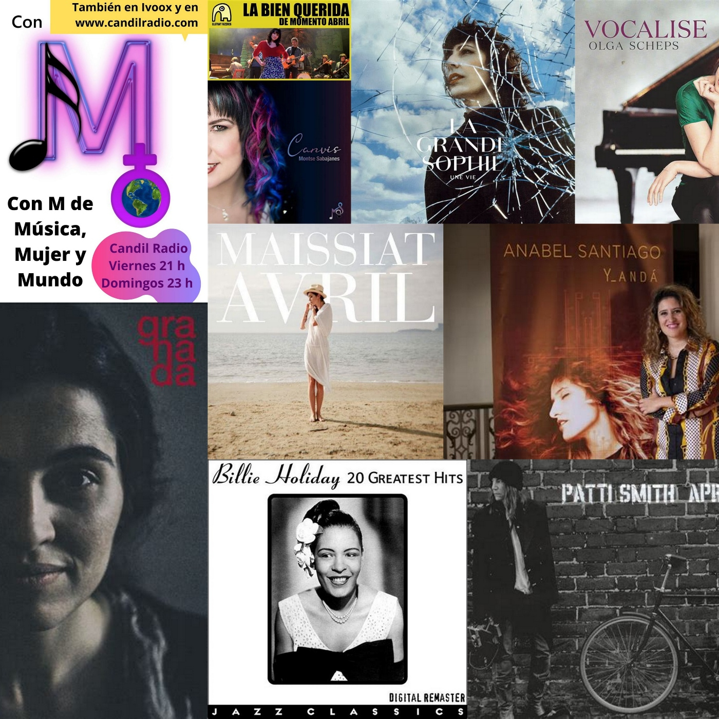 Con M de Música Mujer y Mundo