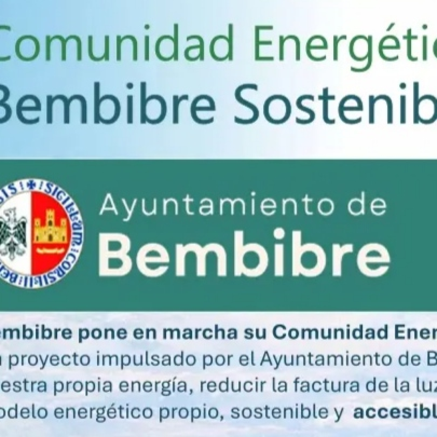 Luis Molano, responsable del proyecto Comunidad Energética Bembibre Sostenible, nos habla de este proyecto municipal episode artwork