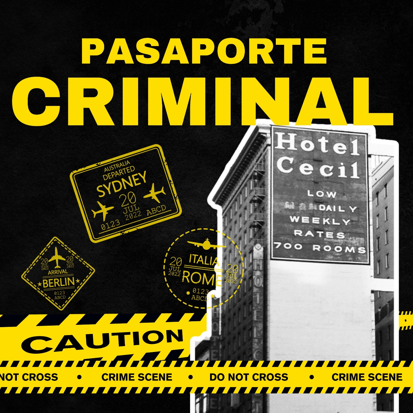 Pasaporte Criminal, Crímenes y Viajes