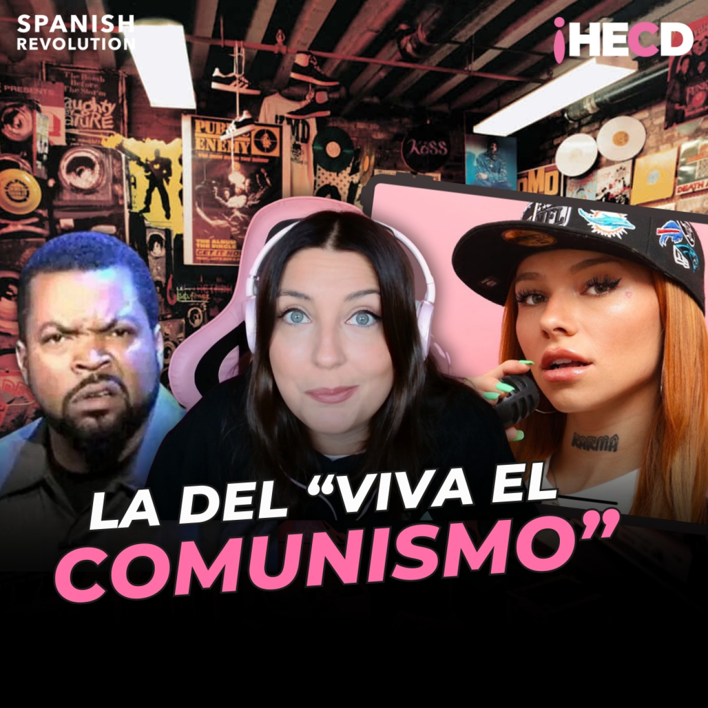 NO ES REBELDÍA, ES PROPAGANDA  ¿Viva el comunismo? ¡VIVA! Angie Corine, la musa musical de Vox
