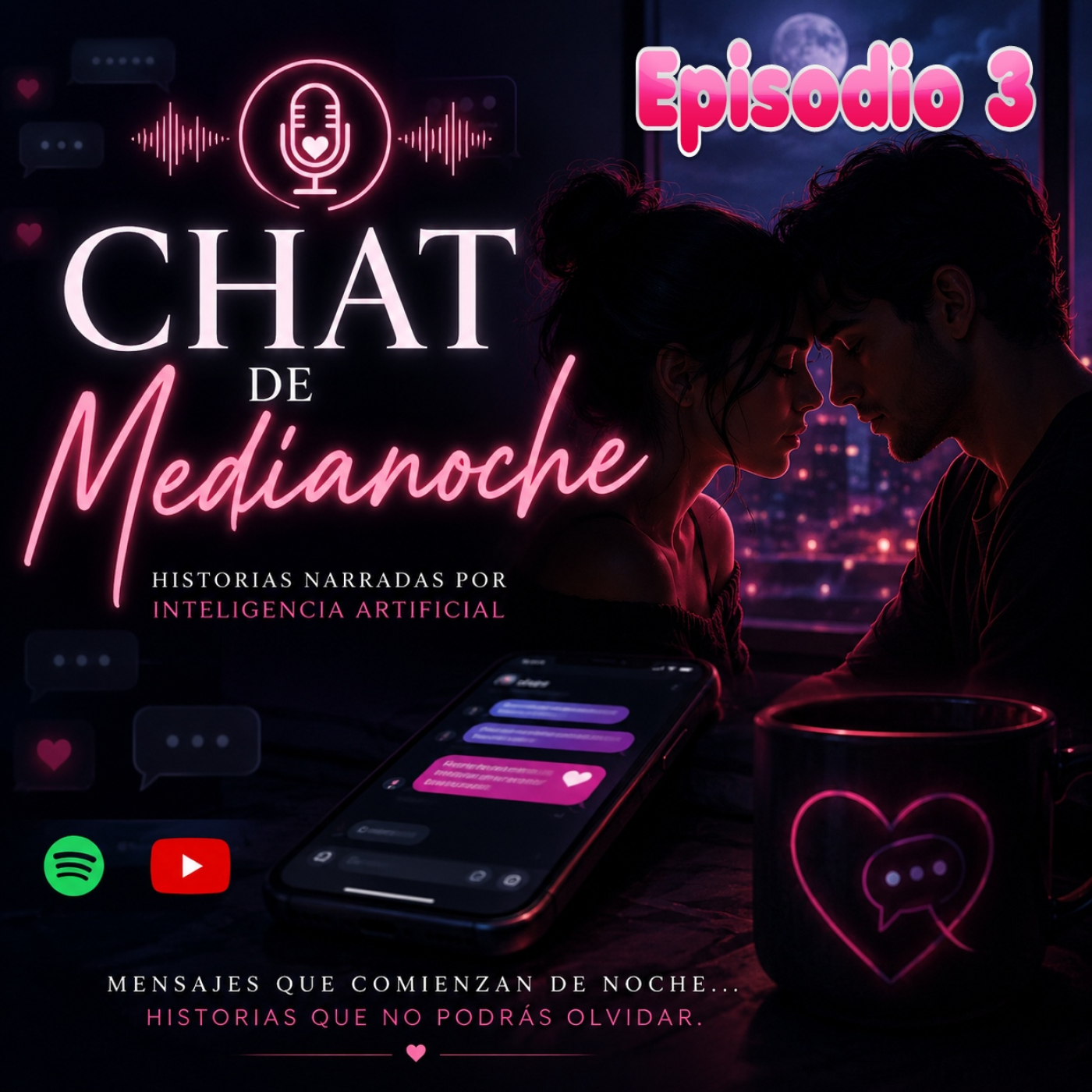  ✨Luces de Karaoke y Viejos Recuerdos | Chat de Medianoche | Episodio3 episode artwork