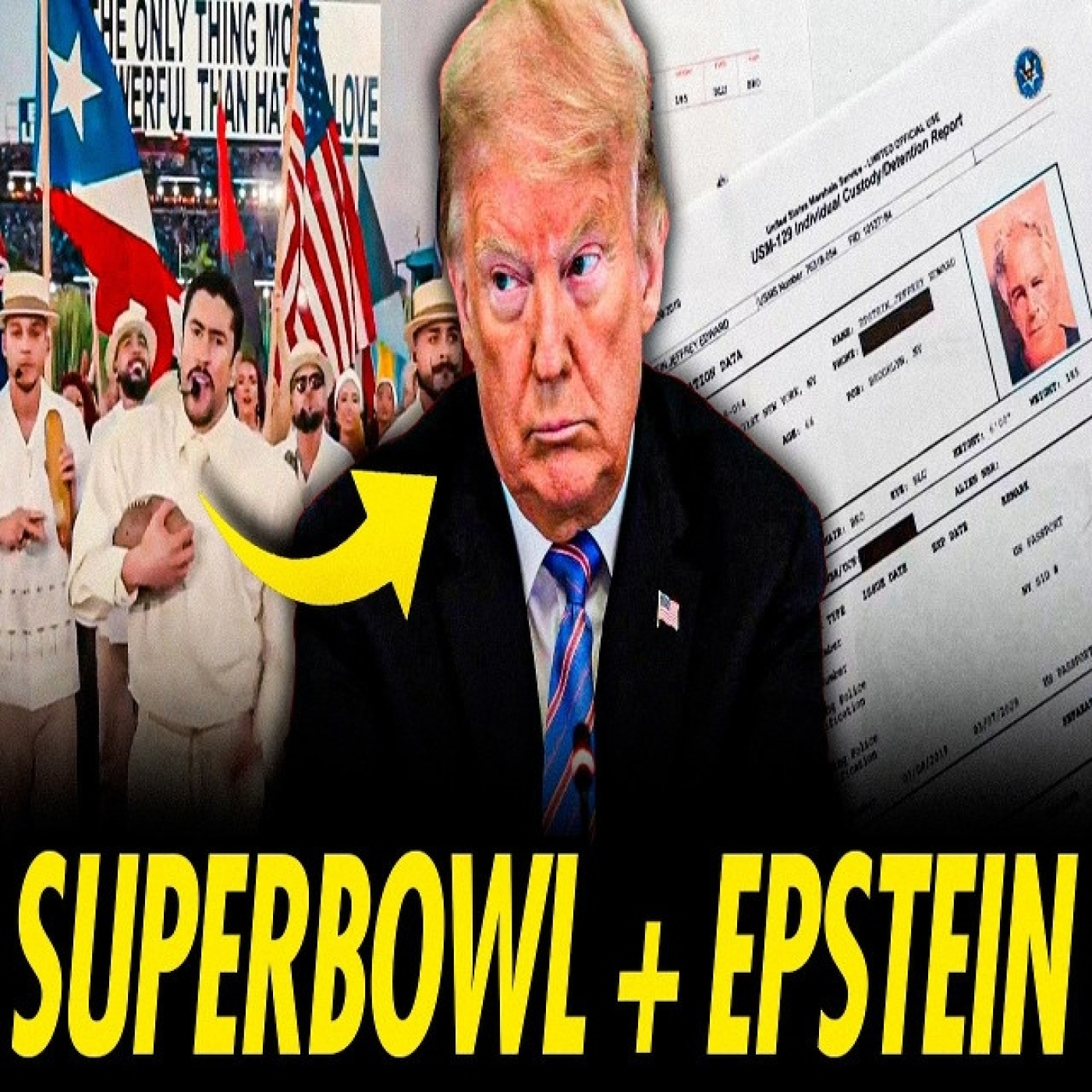 LAS NOVEDADES EN LOS ARCHIVOS EPSTEIN Y LA SUPERBOWL HUNDEN A TRUMP