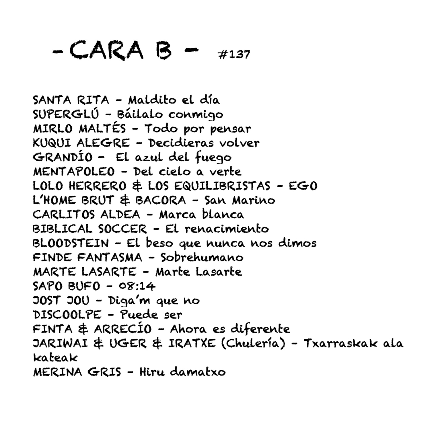 Cara B - 137