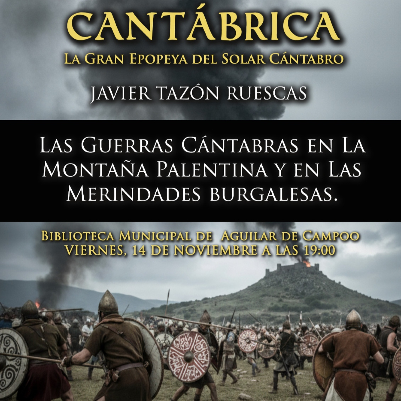 El escritor Javier Tazón presenta en Aguilar de Campoo 'Cantábrica. La gran epopeya del solar cántabro' episode artwork