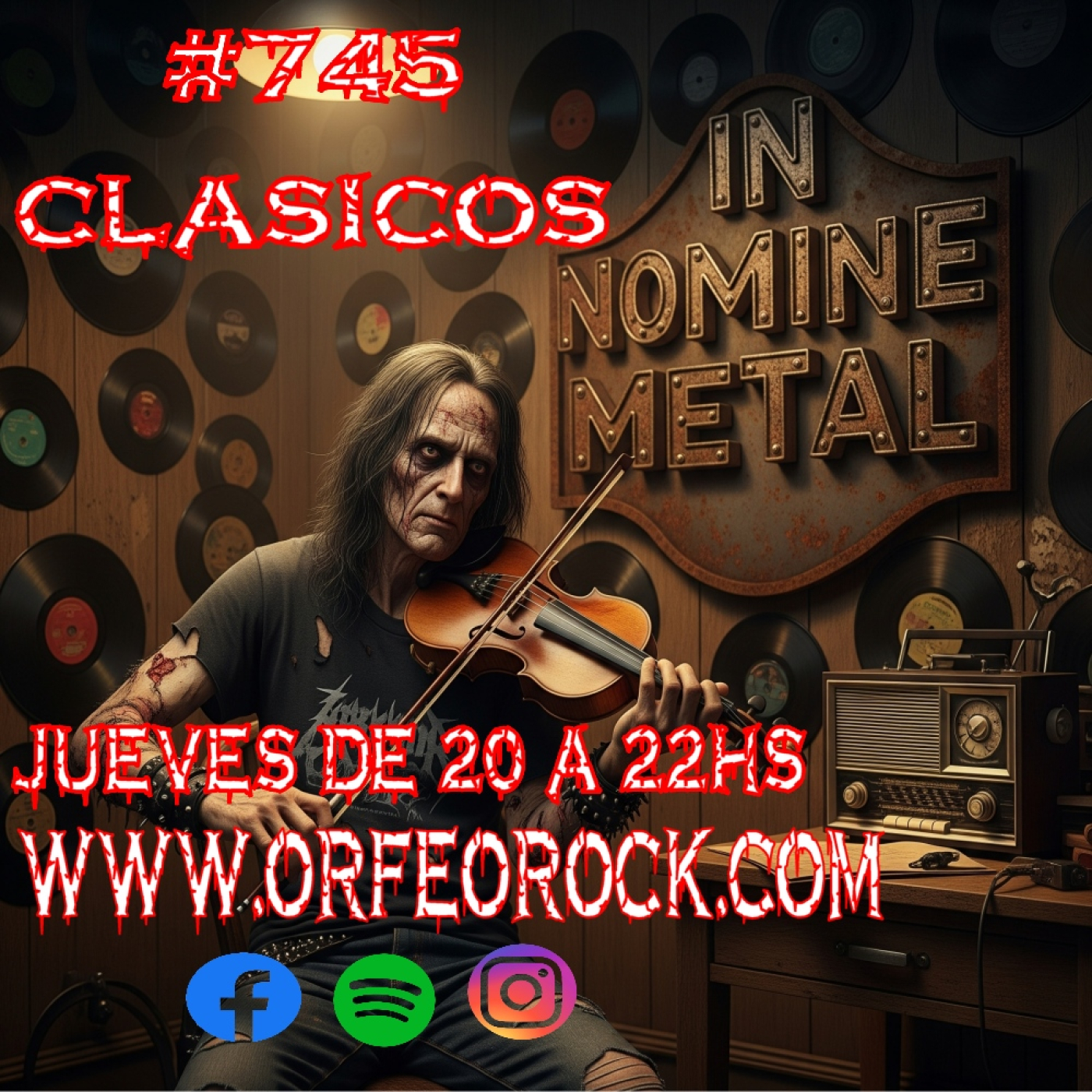 In Nomine Metal 745 - 22-05-2025 episode artwork