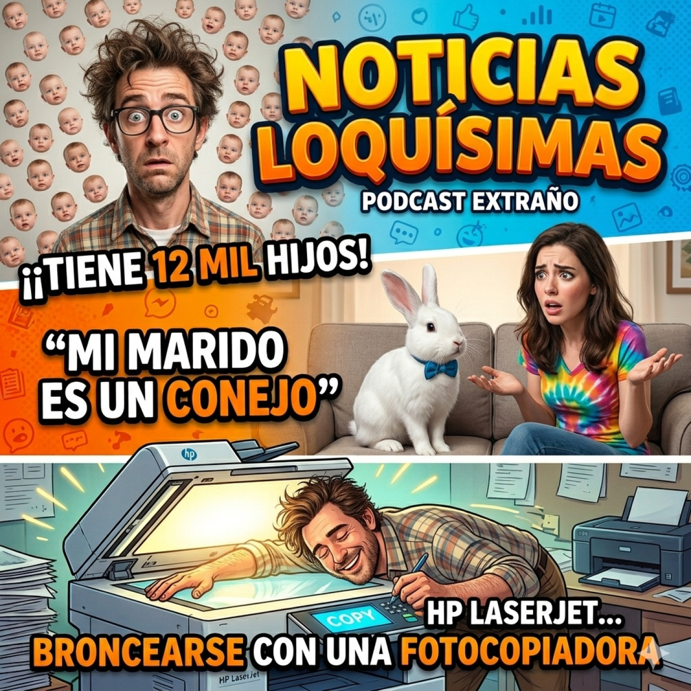 Conejitos, Bronceado con Fotocopias y Otros Desastres Genéticos episode artwork