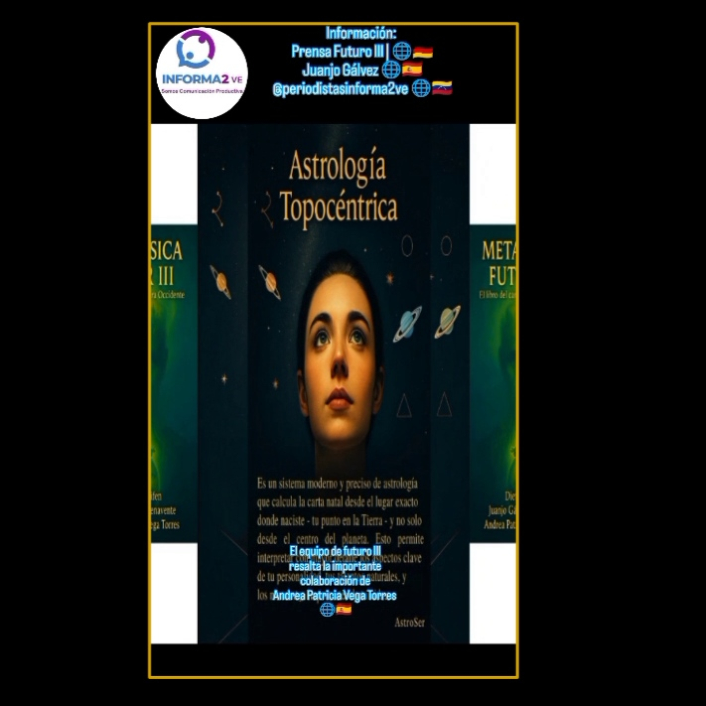 El equipo del proyecto Futuro III resalta la importante colaboración de Andrea Patricia Vega Torres — RCCJ CONTENIDOS PARA ACA ES LA NOTICIA cover