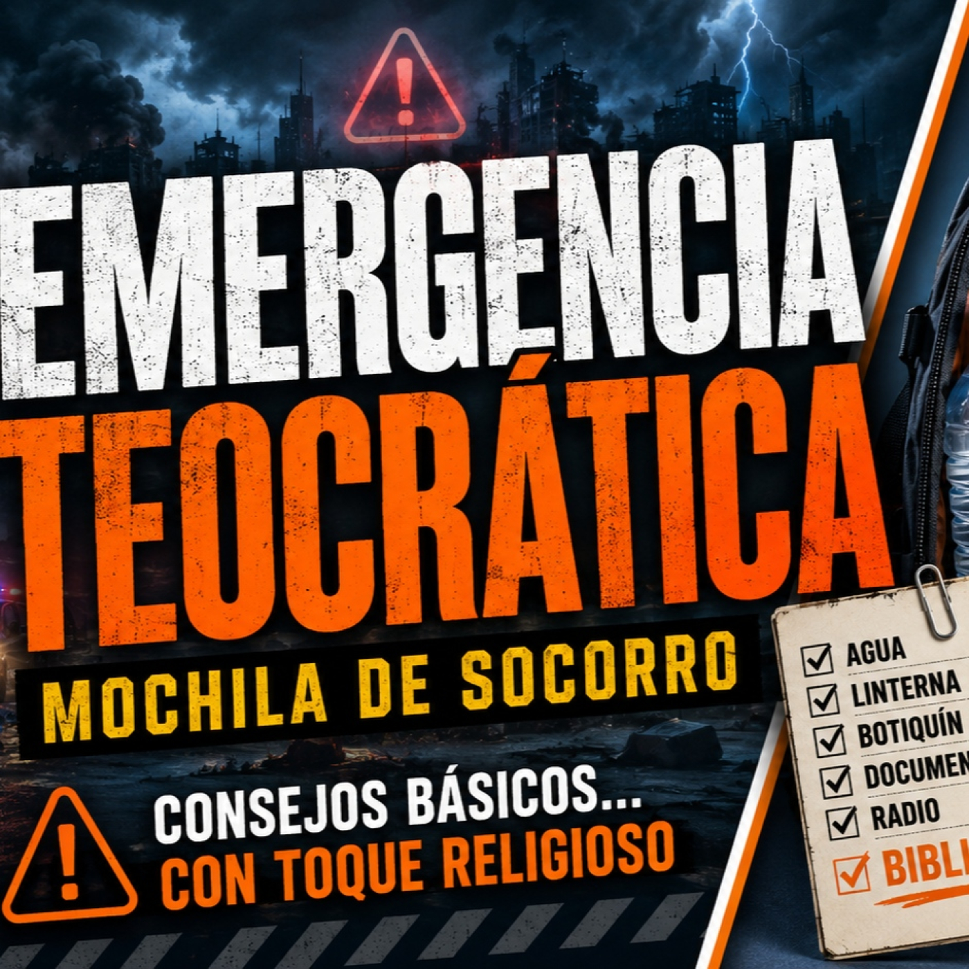 ¿Terremoto? ¿Incendio? Tranquilo: lleva una Biblia - Episodio exclusivo para mecenas