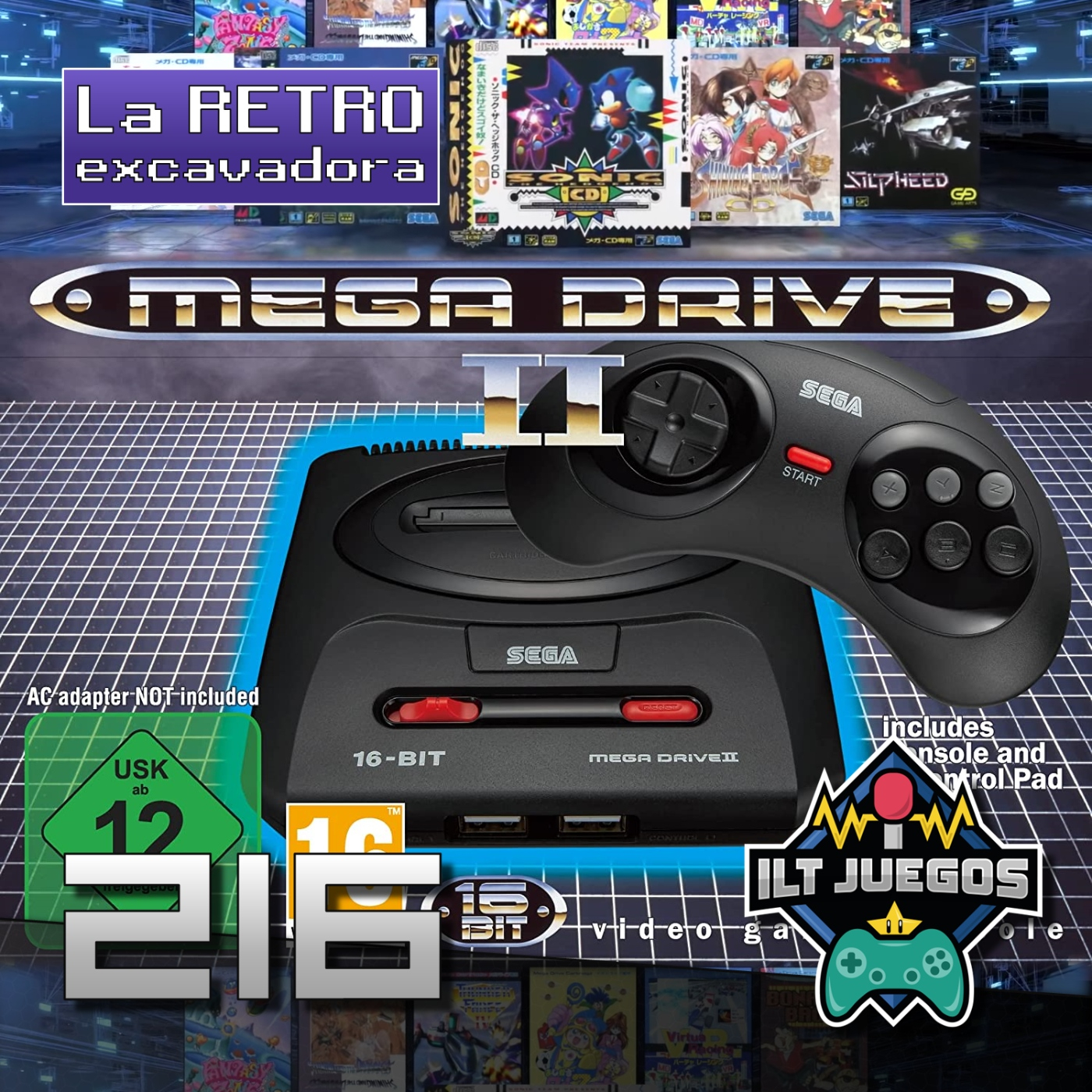 ILT 216: Tiesismo, Lastre Generacional y La RETROexcavadora: MegaDrive Mini 2 episode artwork
