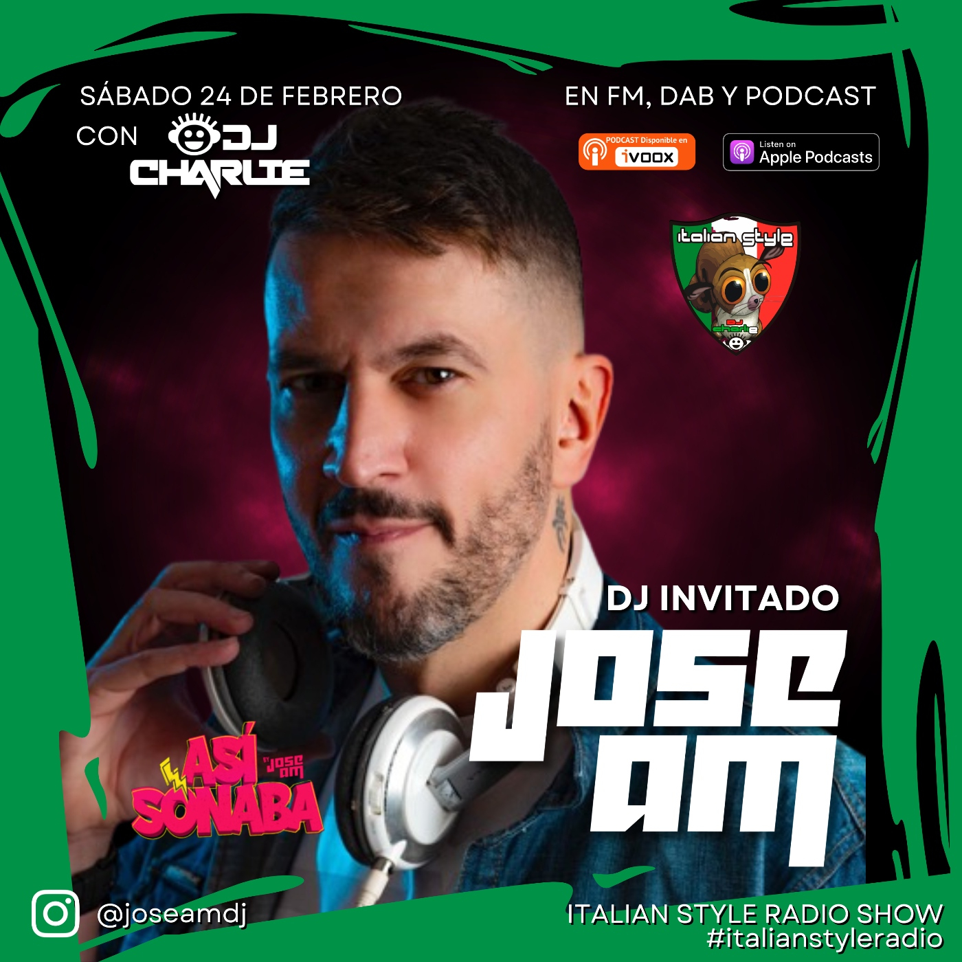 ITALIAN STYLE radio show 922 24-02-2024 episode artwork