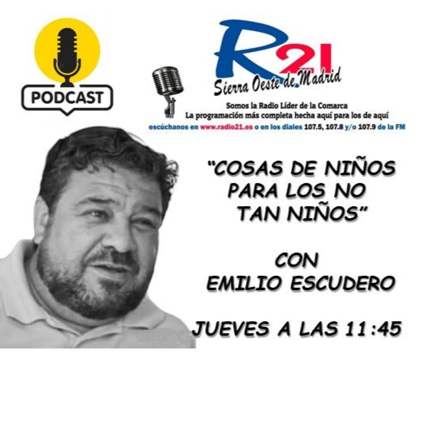 "Cosas de niños para los no tan niños" con Emilio Escudero 23 de septiembre 2024. episode artwork