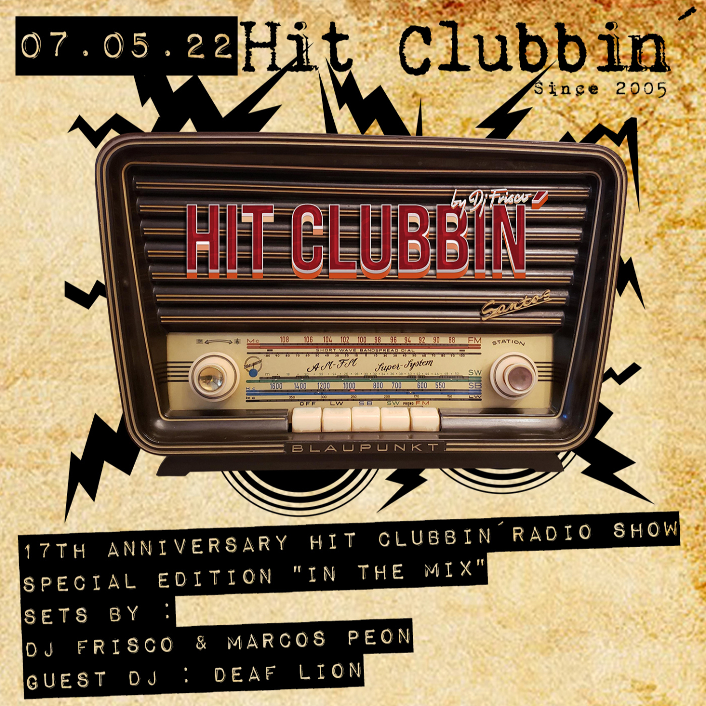 Hit Clubbin´Radio show by Frisco episode artwork